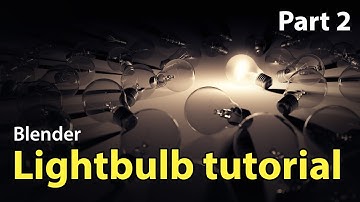 Beginner Blender Modelling Tutorial - Lightbulb Part 2 of 2