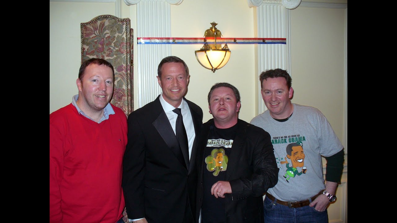 Corrigan Brothers sing "He's Gonna Be President, Martin O'Malley"