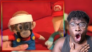 JEFFY BEATS UP MARIO! | SML Movie: Jeffy's Homework Reaction!