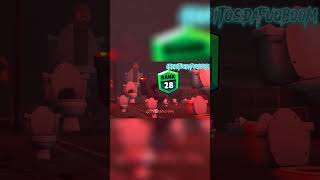 Brawl Stars Rank Up Skibidi Toilet (41-42) [#shorts #skibiditoilet #edit #viral @skibidi]