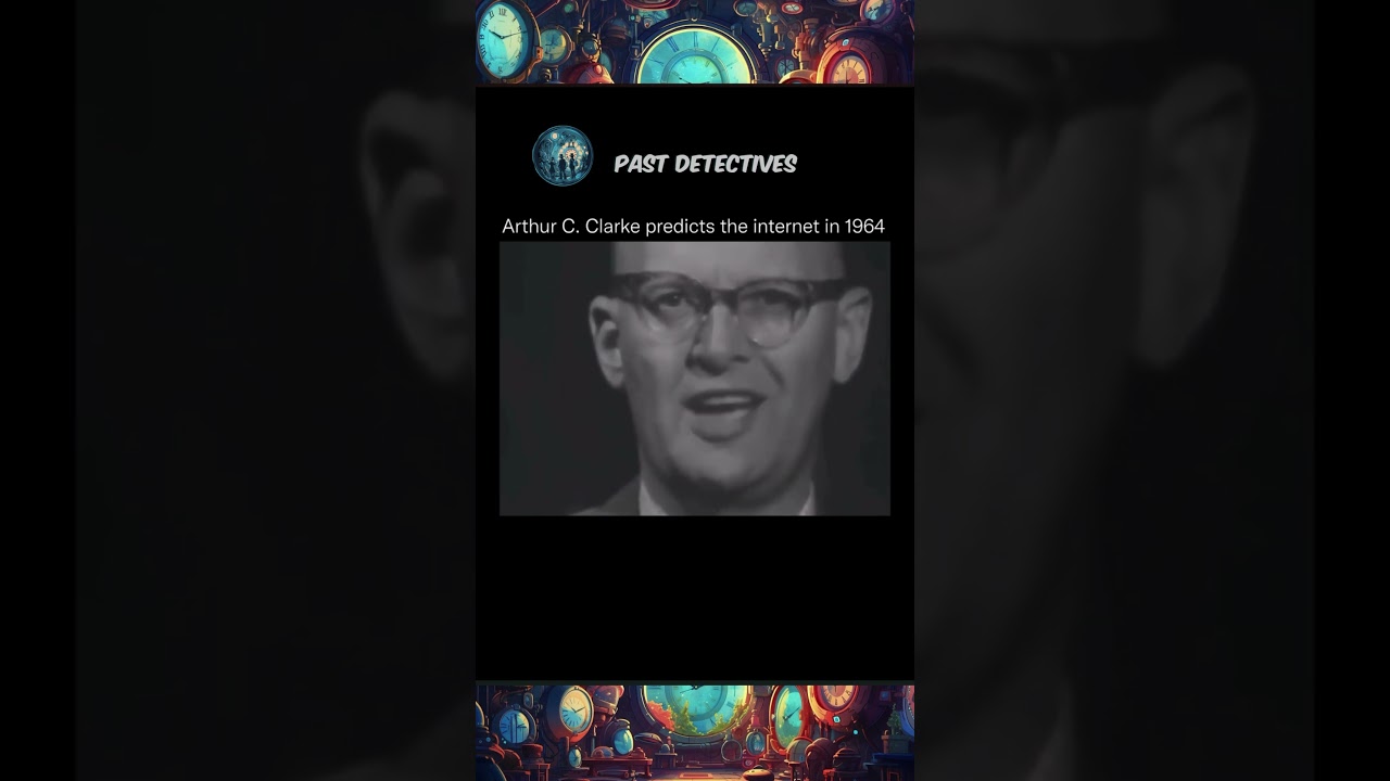 Arthur C. Clarke Predicts the Internet 🌐 📡