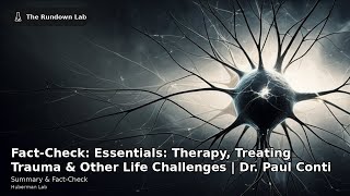 Essentials: Therapy, Treating Trauma & Other Life Challenges Dr. Paul Conti | Huberman (Fact-Check)