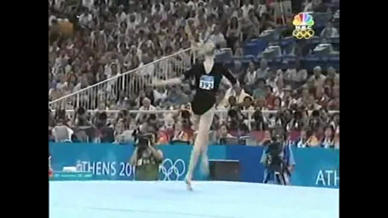 Svetlana Khorkina - Floor Exercise- 2004 Olympics All Around