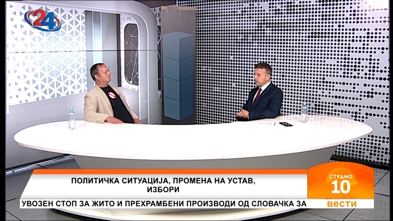 Студио 10 - Гостување на Тони Науноски - YouTube