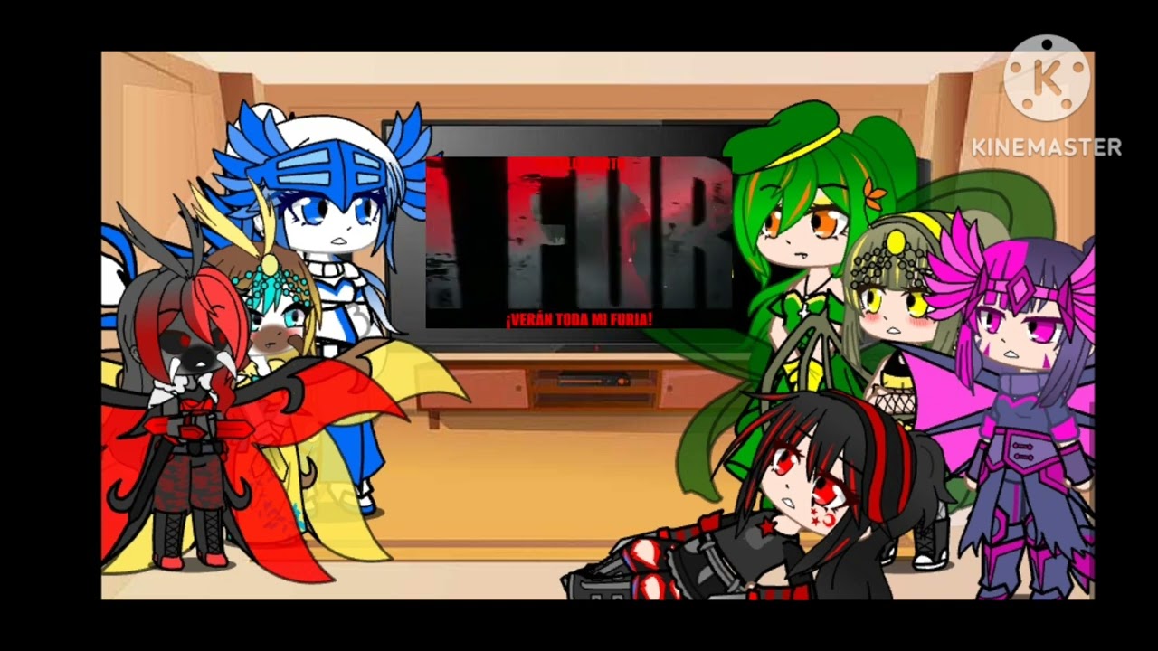 Kaijus chicas reaccionan a No topo mundo