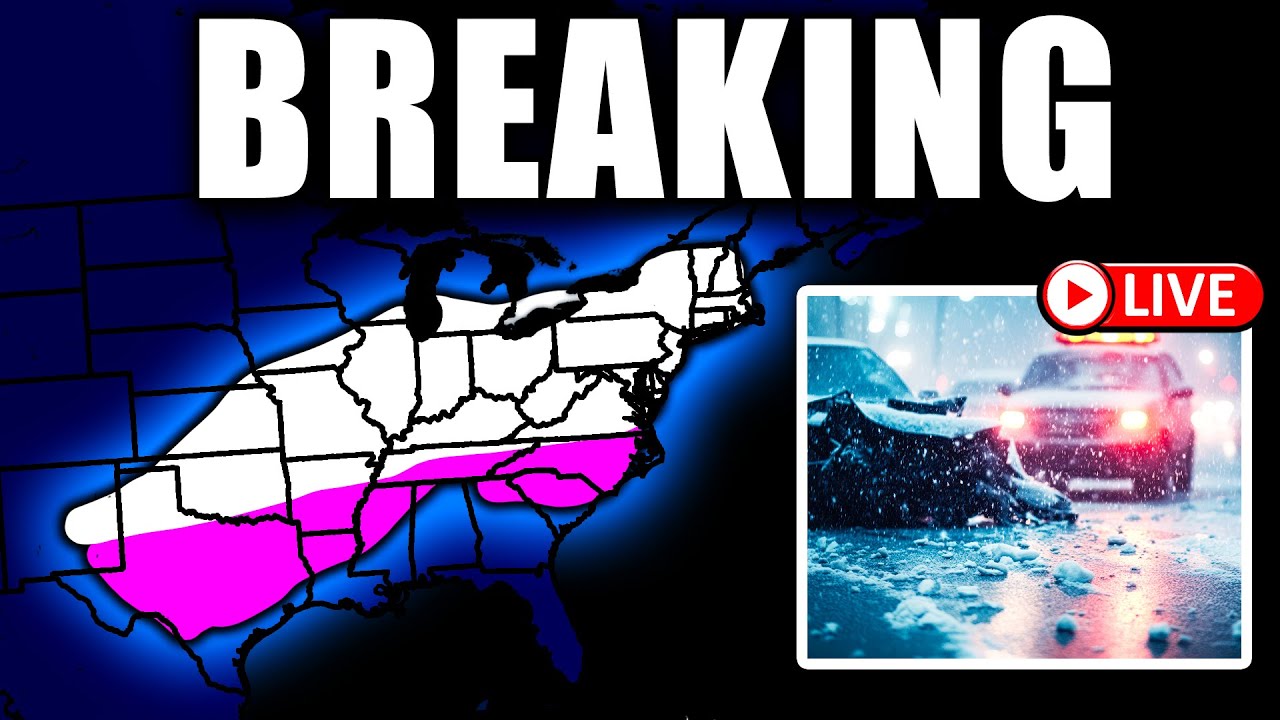 The Historic Winter Storm Coverage As It Was Live - YouTube