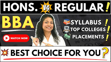 📌BBA General vs BBA Hons! ✅Which is Better? Admission, Fees, Job, Salary, Syllabus? #bba #bbajobs