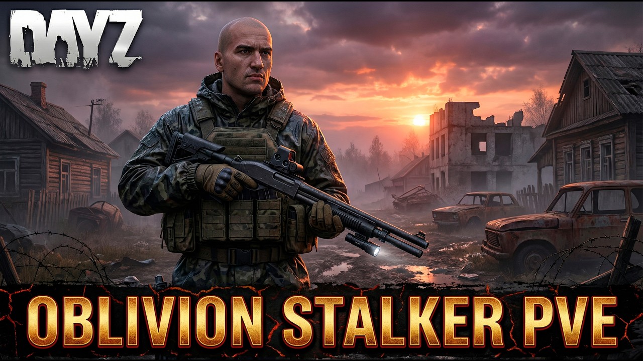 DAYZ PVE | ПРОМО | КВЕСТЫ НА НОВОМ СЕРВЕРЕ OBLIVION S.T.A.L.K.E.R PVE