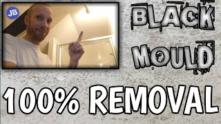 How to Fix and Repair a Bathroom Ceiling covered in Black Mould