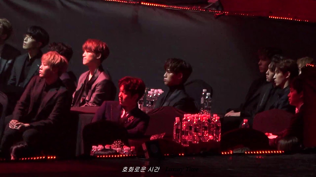 180125 서울가요대상 가수석 세븐틴 