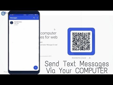 How to send Text Messages from your PC with Android Messages