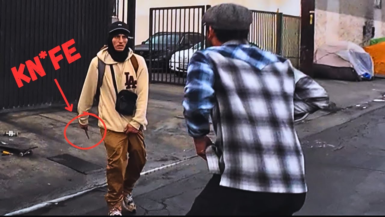 Attacked in Skid Row: WRONG TURN Into America's Most Dangerous Street! Skid Row, Los Angeles