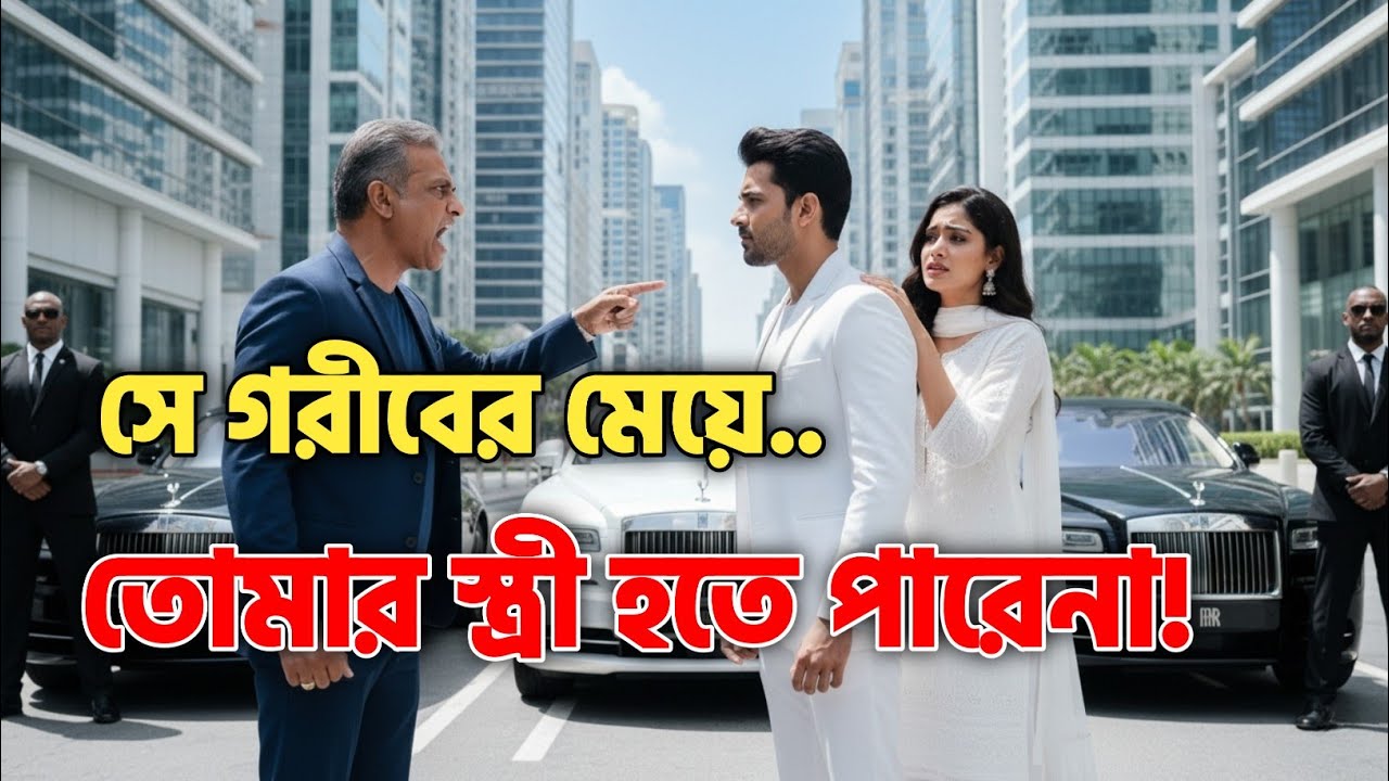 কোটিপতির ছেলে ও গরীব মেয়ের প্রেম! ছেলের বাবা তাদের সম্পর্কের বড় বাধা। Bangla moral story