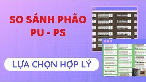 So sánh nhựa pu pe ps