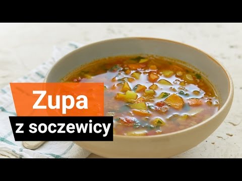 Wideo: Orzeźwiająca Zupa Z Soczewicy Z Cukinią