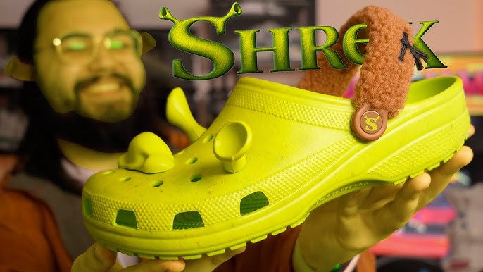 Well uh they're definitely unique 🥴… Crocs is at that level where the, Shrek  Crocs