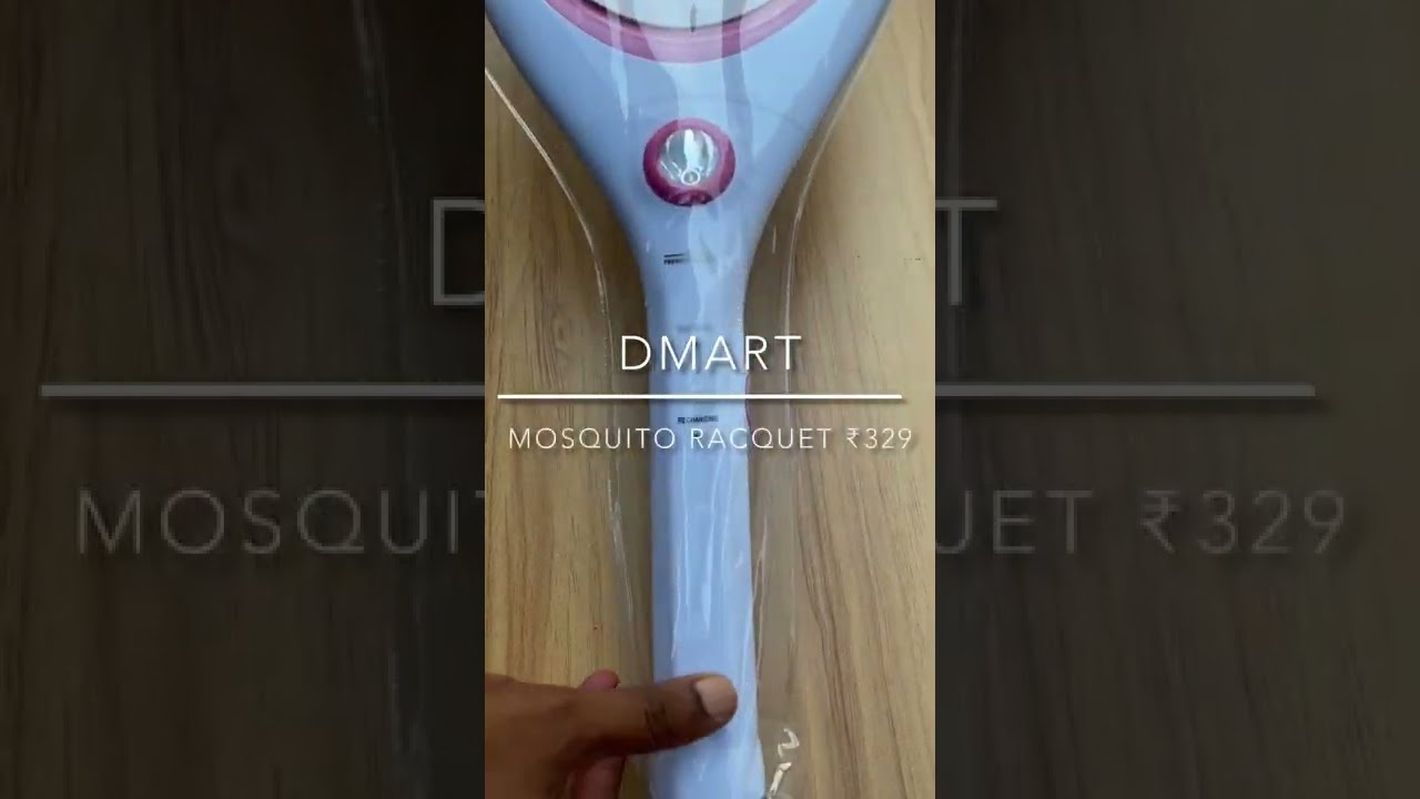✅ DMart Mosquito Racket Unboxing ⚡⚡⚡ #Shorts