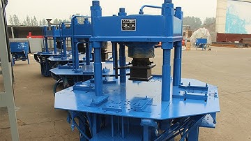 DY150T concrete paver block making machine, cement pavement brick making machine