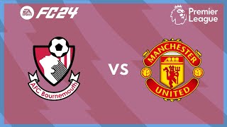 fc 24 - Bournemouth vs Man Utd - premier league