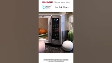 Sharp Microwave SMC1449FS With Alexa Cooking Controls 