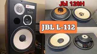 Ремонт акустики динаміків JBL L 112 заміна підвісів jbl 128h