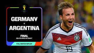 LIVE NOW: Germany v Argentina | Final | 2014 FIFA WORLD CUP BRAZIL™