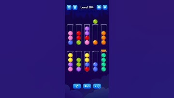 Ball Sort Puzzle level 104. #puzzle  #puzzlegame #strategy #gamer #games #game #gamers