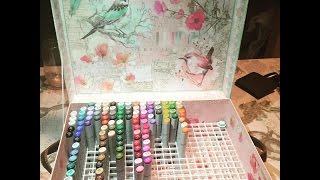 海外のコピック収納ボックスってすごい Halcoya
