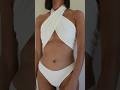 Wiązanie góry stroju kąpielowego CLEAN marki KORNELIA RATAJ #swimwear  #strojkapielowy