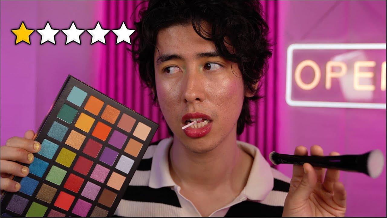 ASMR WORST Reviewed Makeup Artist