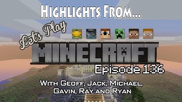 Highlights from Achievement Hunter Minecraft: Mega Dig Part 2