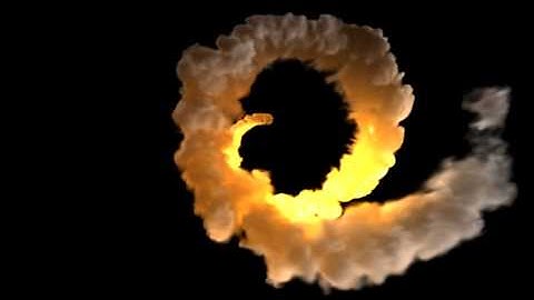 3D Fume FX Fire & Smoke Elements 3D Animation