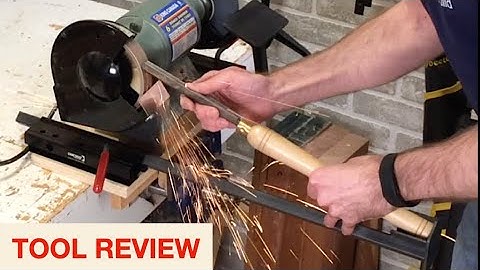 Sharpening Jigs for Woodturning Tools - Review of Grinding Jig & Skew Attachment