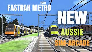 Fastrak Metro Demo - A Japanese style train driving arcade sim set in Australia. screenshot 2