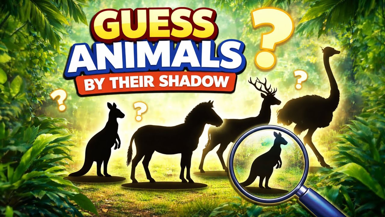 Guess The Animal By Shadow 🐾 | Only 1% Get All Right!