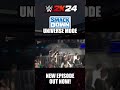 NEW Episode of #WWE2K24 Universe Mode is OUT NOW Featuring a CHAMPION vs CHAMPION Main Event!