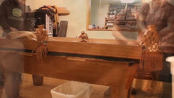 Setting Up Pool Table - Time Lapse