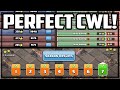 The PERFECT CWL in Clash of Clans!