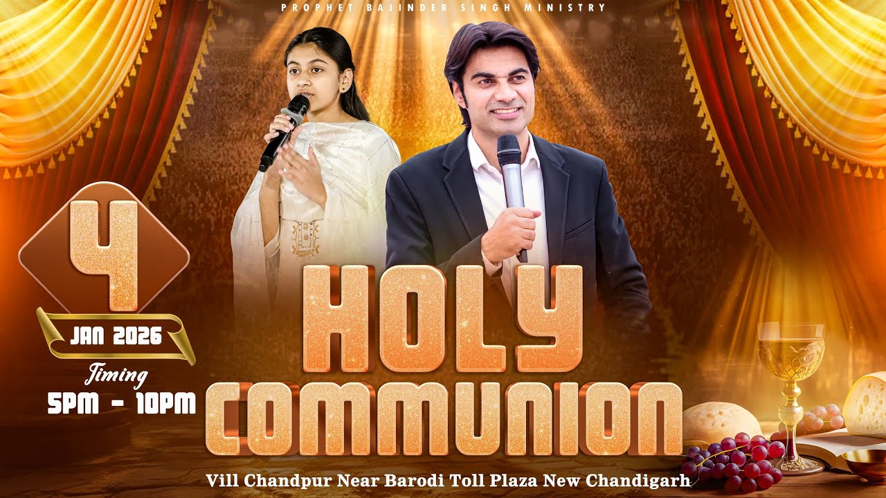 PROPHET BAJINDER SINGH MINISTRY 04 JAN SUNDAY EVENING MEETING LIVE