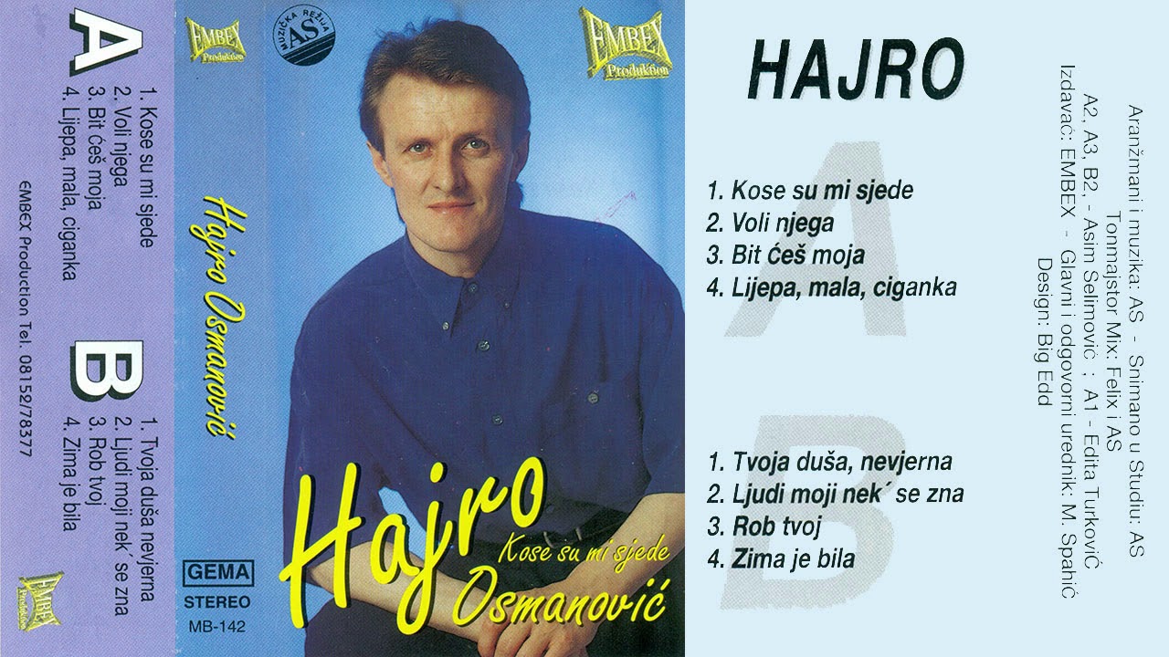 Hajro Osmanovic - Voli njega - (Audio 1997.)