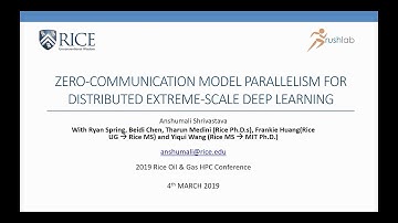 High Performance Computing Conference - Anshumali Shrivastava