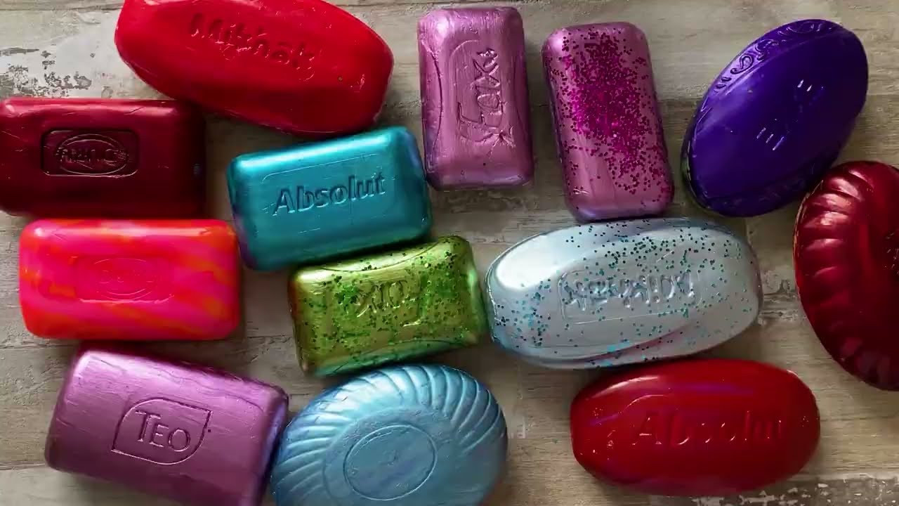 1 Hour ASMR | Video collection | Soap cutting |No talking  |   ASMR SOAP