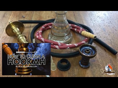 How to Clean A Hookah