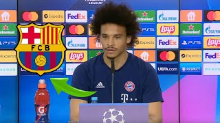 CAUGHT BY SURPRISE! LEROY SANÉ AT BARCELONA? LAPORTA CONFIRMED