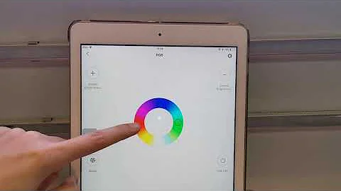 Mini RGB Color Wheel LED Sync Controller Kit for 5-24VDC LED Lights with App control ---ltech