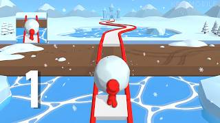 Ice Runner Battle: Snow Race - Gameplay Walkthrough Part 1 - Level 1 ~ 5 (Android, IOS) screenshot 4