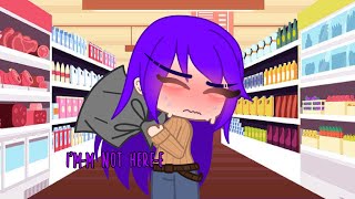 💢💜 I-I-Im not-t here-e 💜💢 Ft. Yuri (Doki Doki) DDLC x GC !!