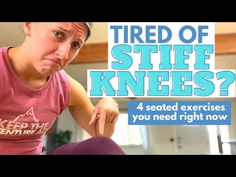 Exercises to QUICKLY relieve stiff knees | Osteoarthritis | Dr Alyssa Kuhn PT