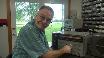 How to restring dial cord National NC-303 Tube Ham receiver