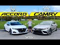 REFRESHED RIVALRY -- 2021 Honda Accord vs. 2021 Toyota Camry: Comparison